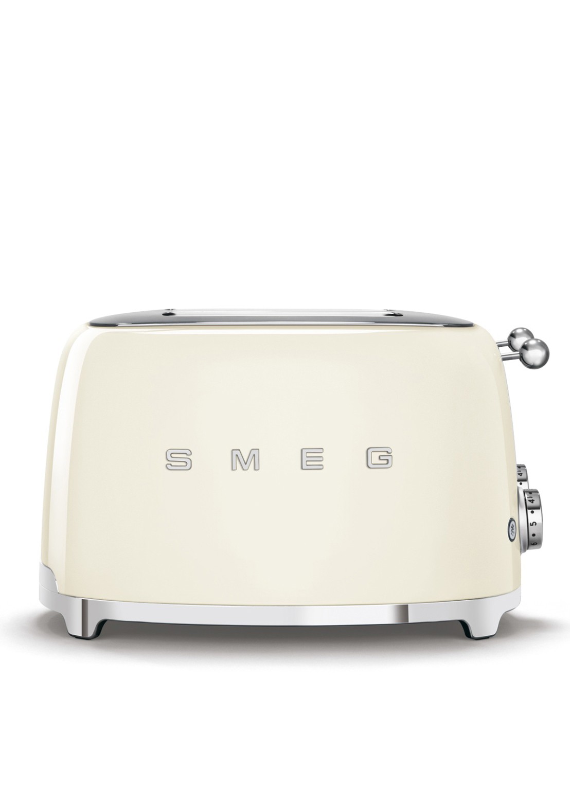 SMEG 50's Style broodrooster 4-slots TSF03CREU - voorkant 2 crème