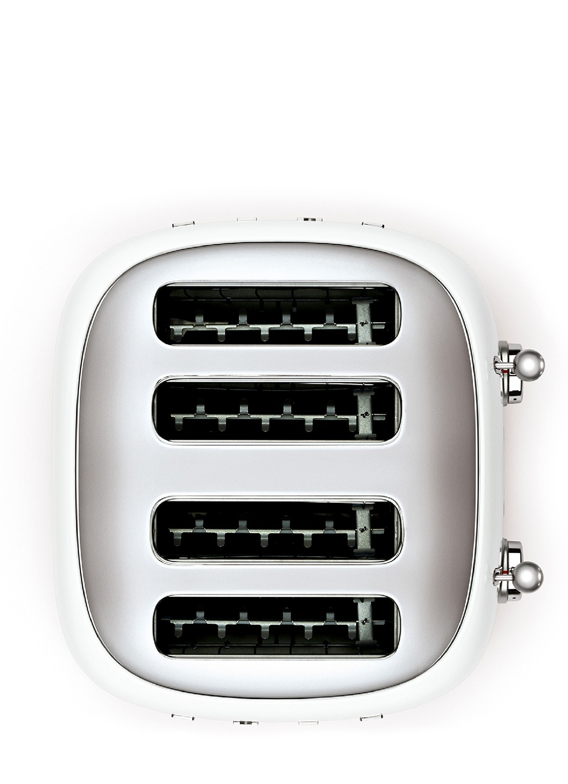 SMEG 50's Style broodrooster TSF03WHEU - detail wit