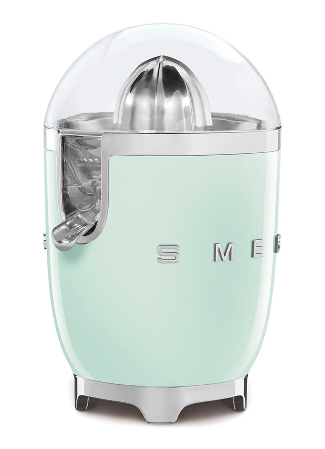 SMEG 50's Style citruspers CJF11PGEU - achterkant watergroen