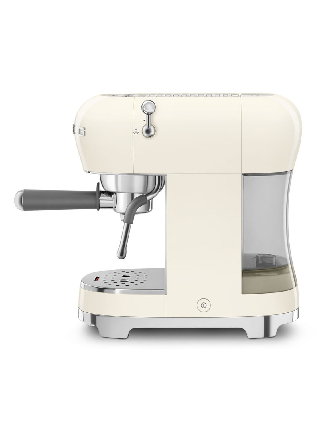 SMEG 50's Style espressomachine ECF02CREU - achterkant 4 crème