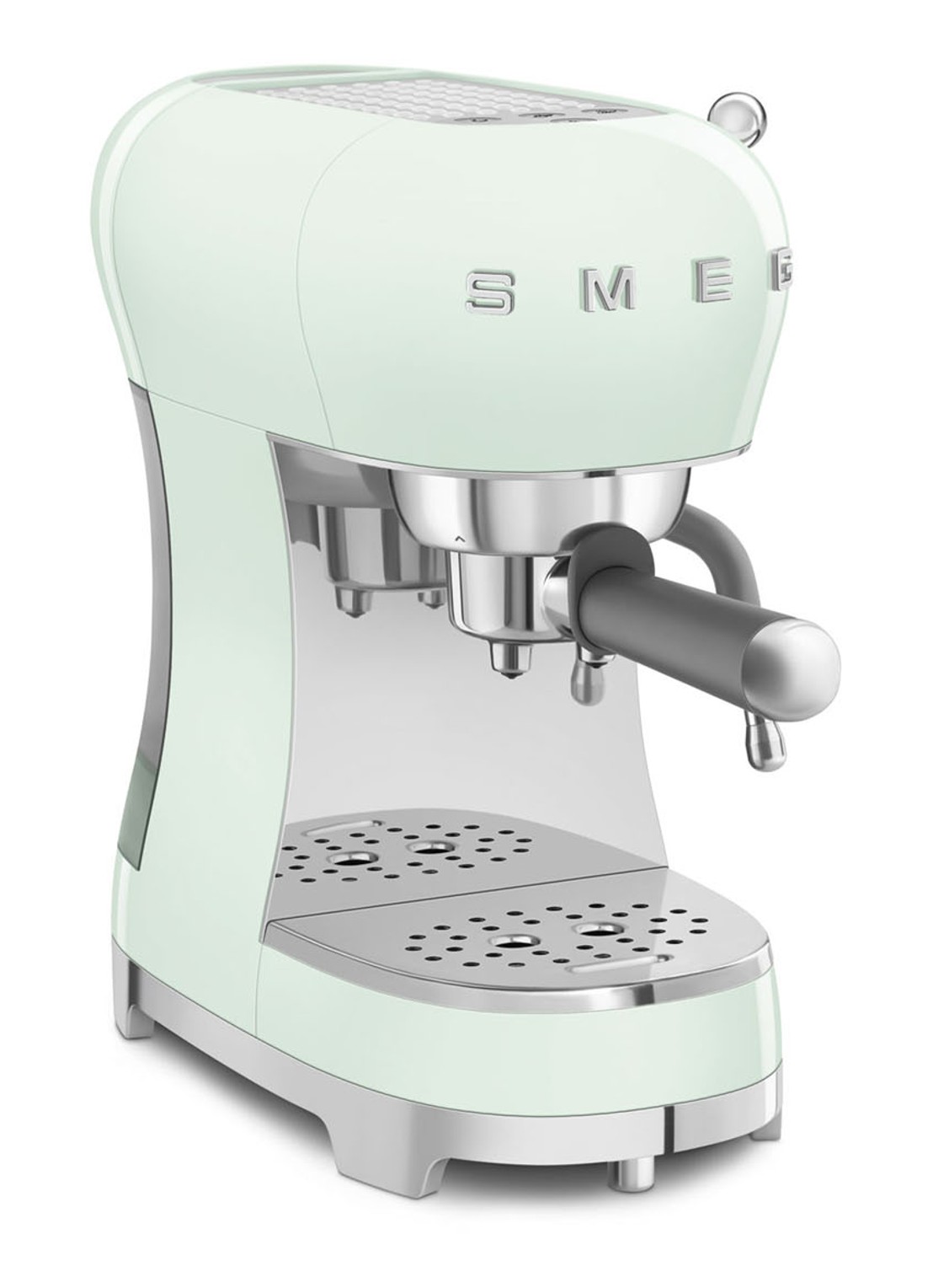 SMEG 50's Style espressomachine ECF02PGEU - achterkant 4 watergroen
