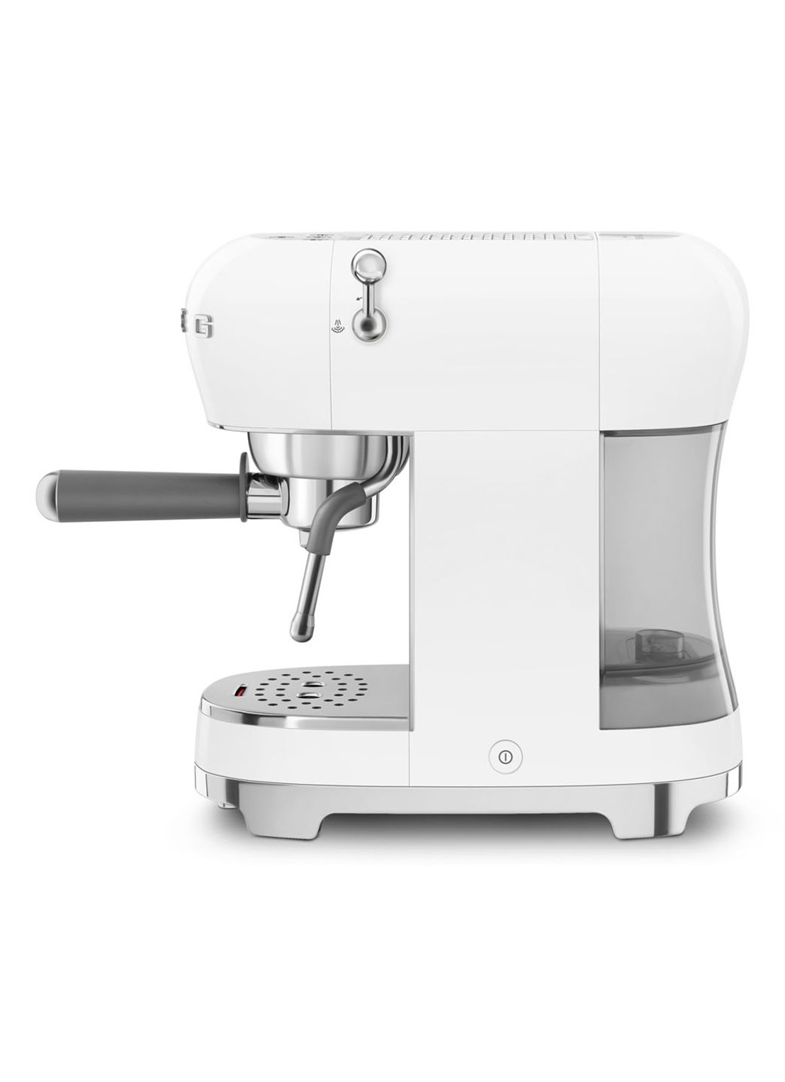 SMEG 50's Style espressomachine ECF02WHEU - detail 4 wit