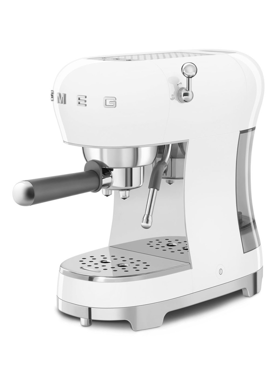 SMEG 50's Style espressomachine ECF02WHEU - voorkant 2 wit