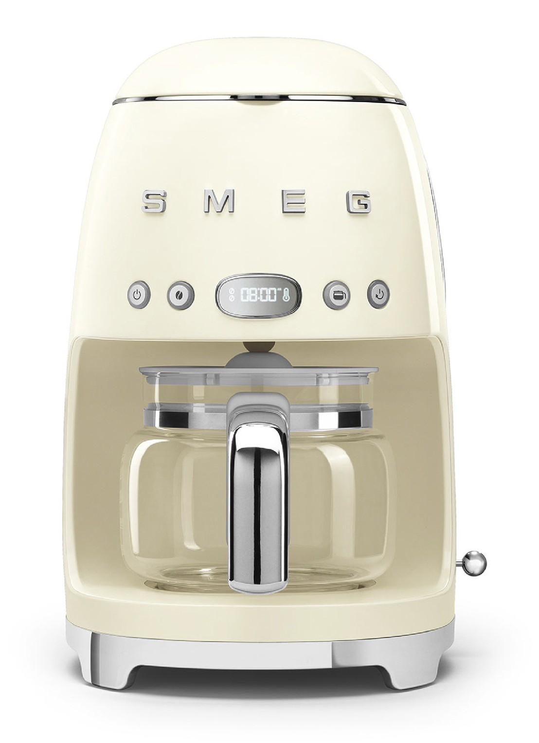 SMEG 50's Style filterkoffiemachine DCF02CREU - voorkant 2 crème