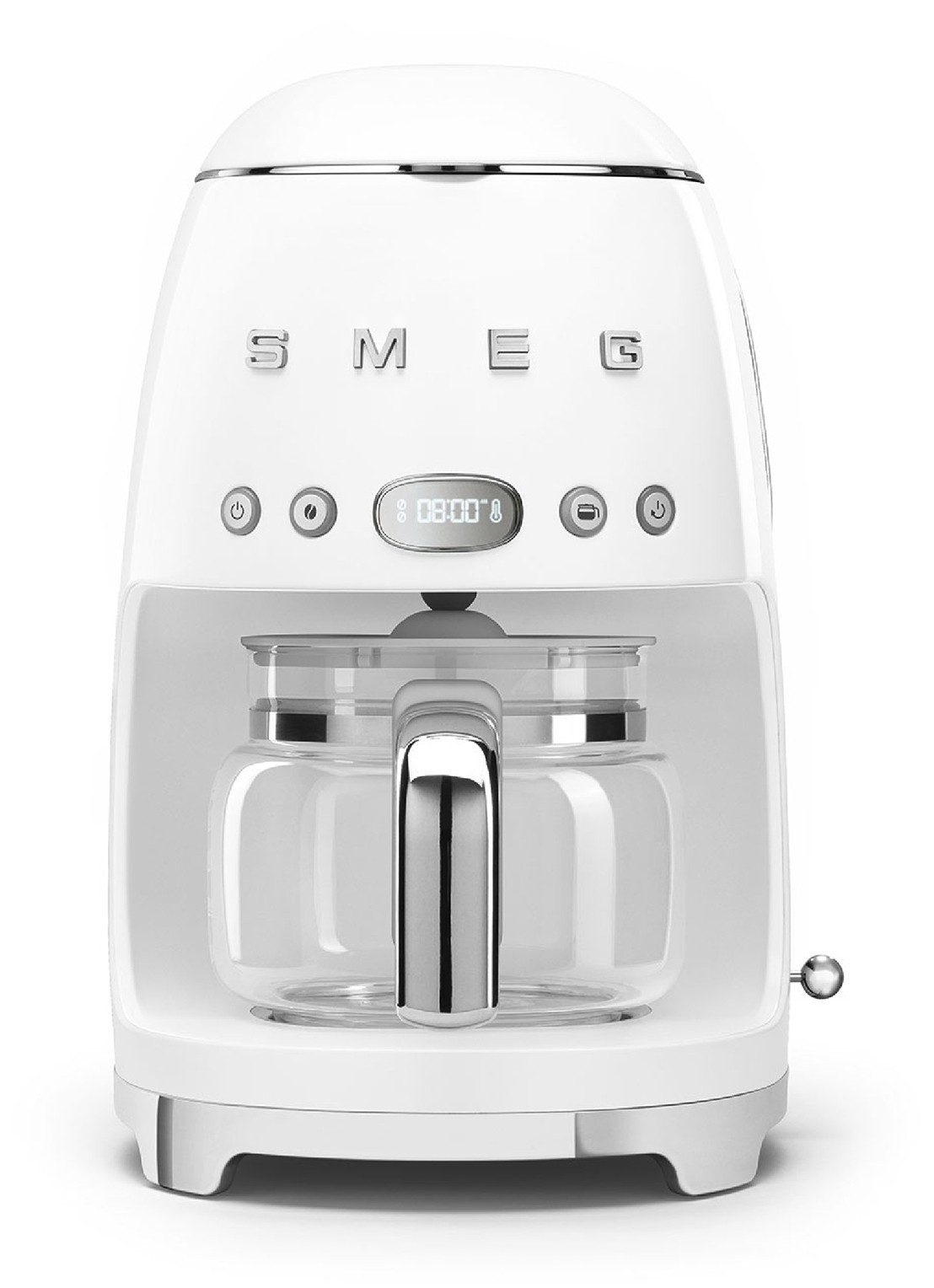 SMEG 50's Style filterkoffiemachine DCF02WHEU - voorkant 3 wit