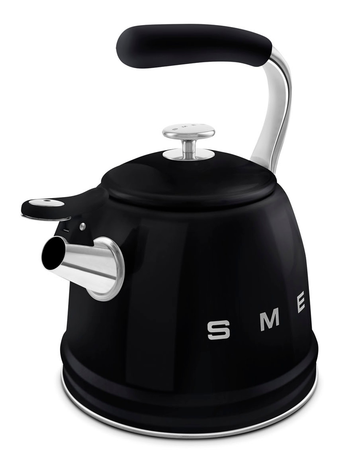 SMEG 50's Style fluitketel 2,3 liter WKF01 - voorkant 6 zwart