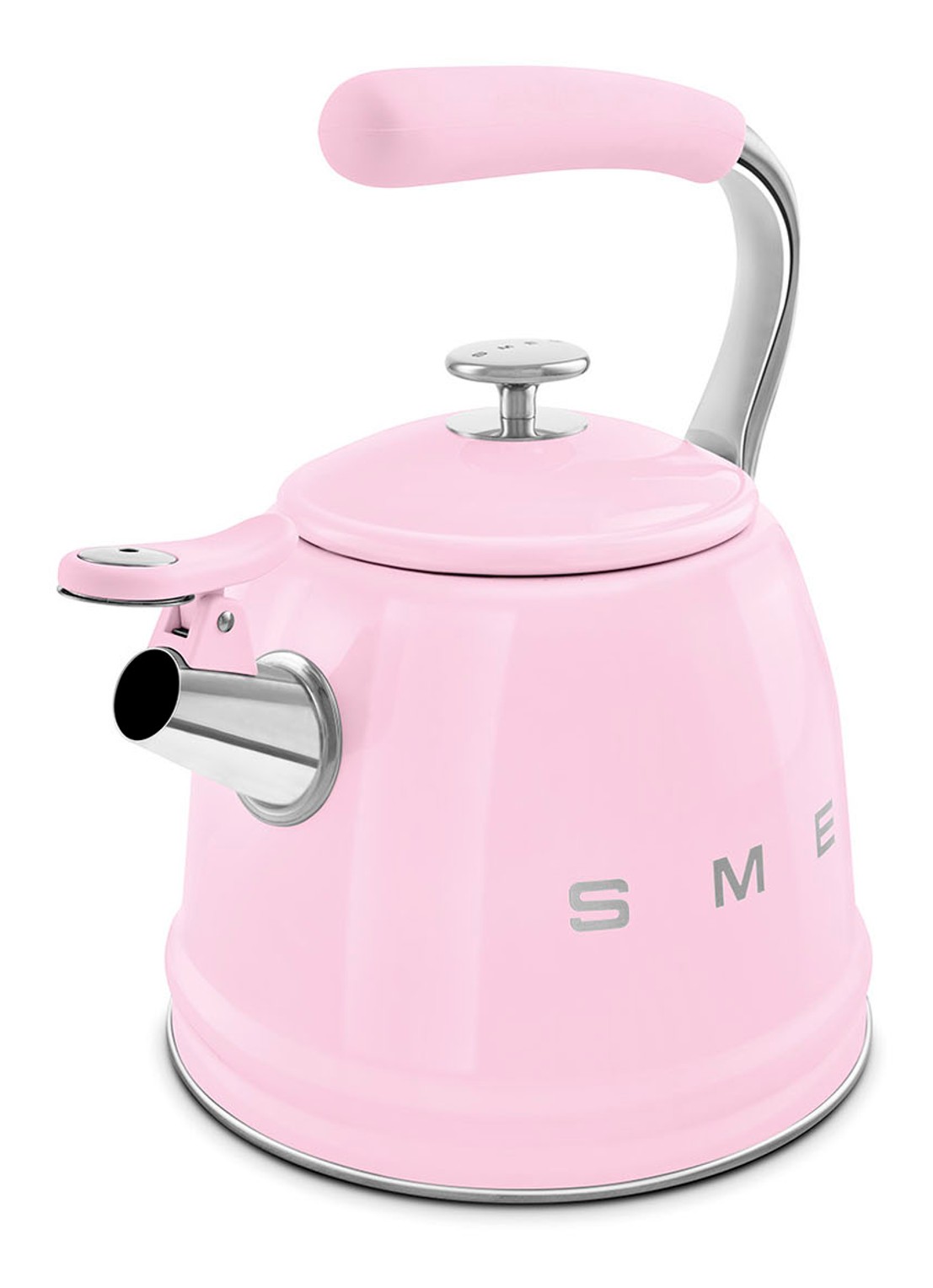 SMEG 50's Style fluitketel 2,3 liter WKF01 - voorkant 2 roze