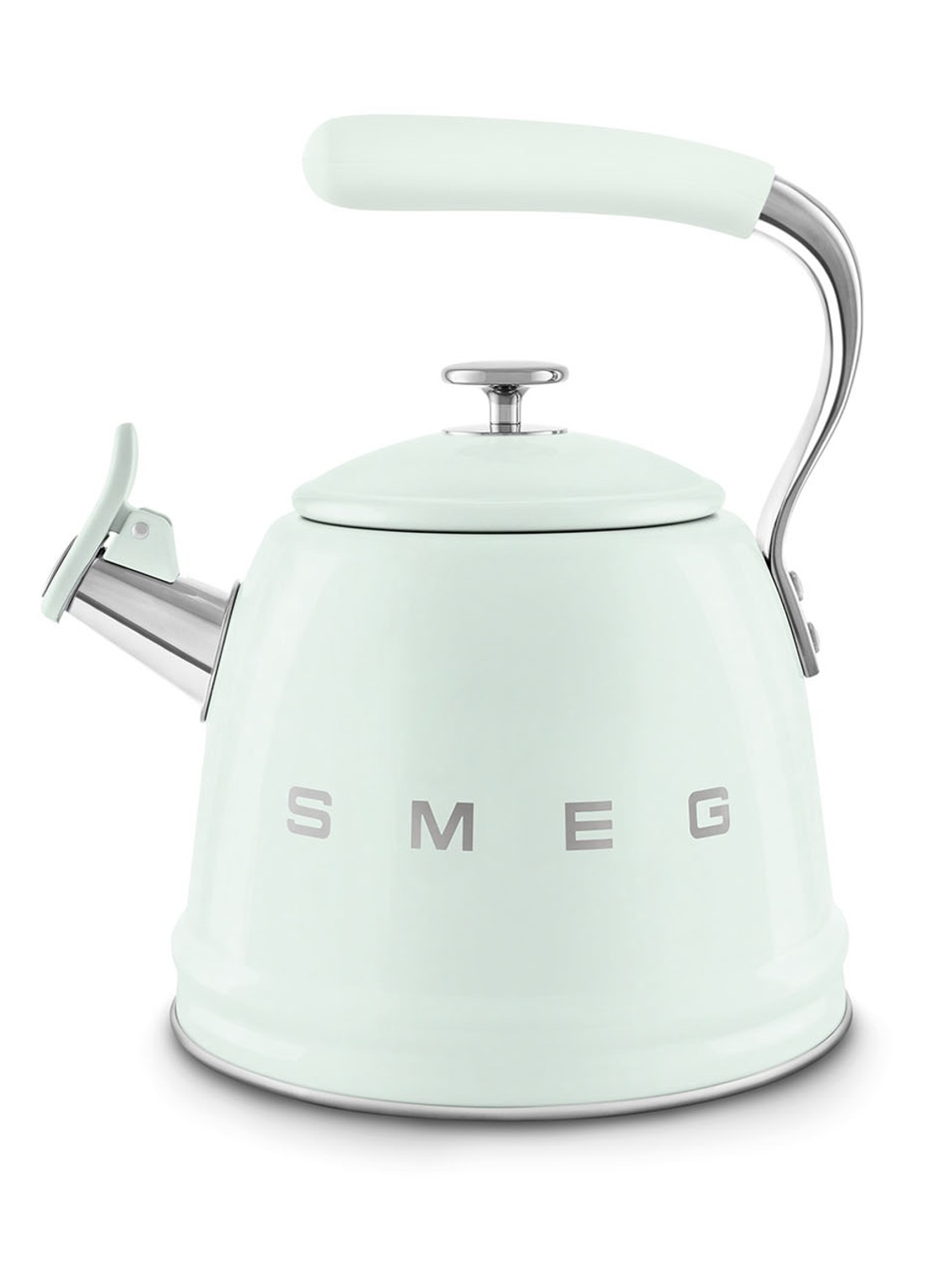 SMEG 50's Style fluitketel 2,3 liter WKF01 - voorkant zeegroen