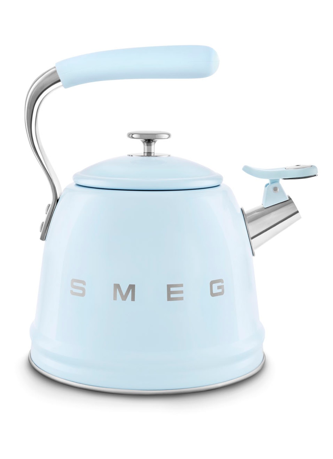 SMEG 50's Style fluitketel 2,3 liter WKF01 - detail lichtblauw