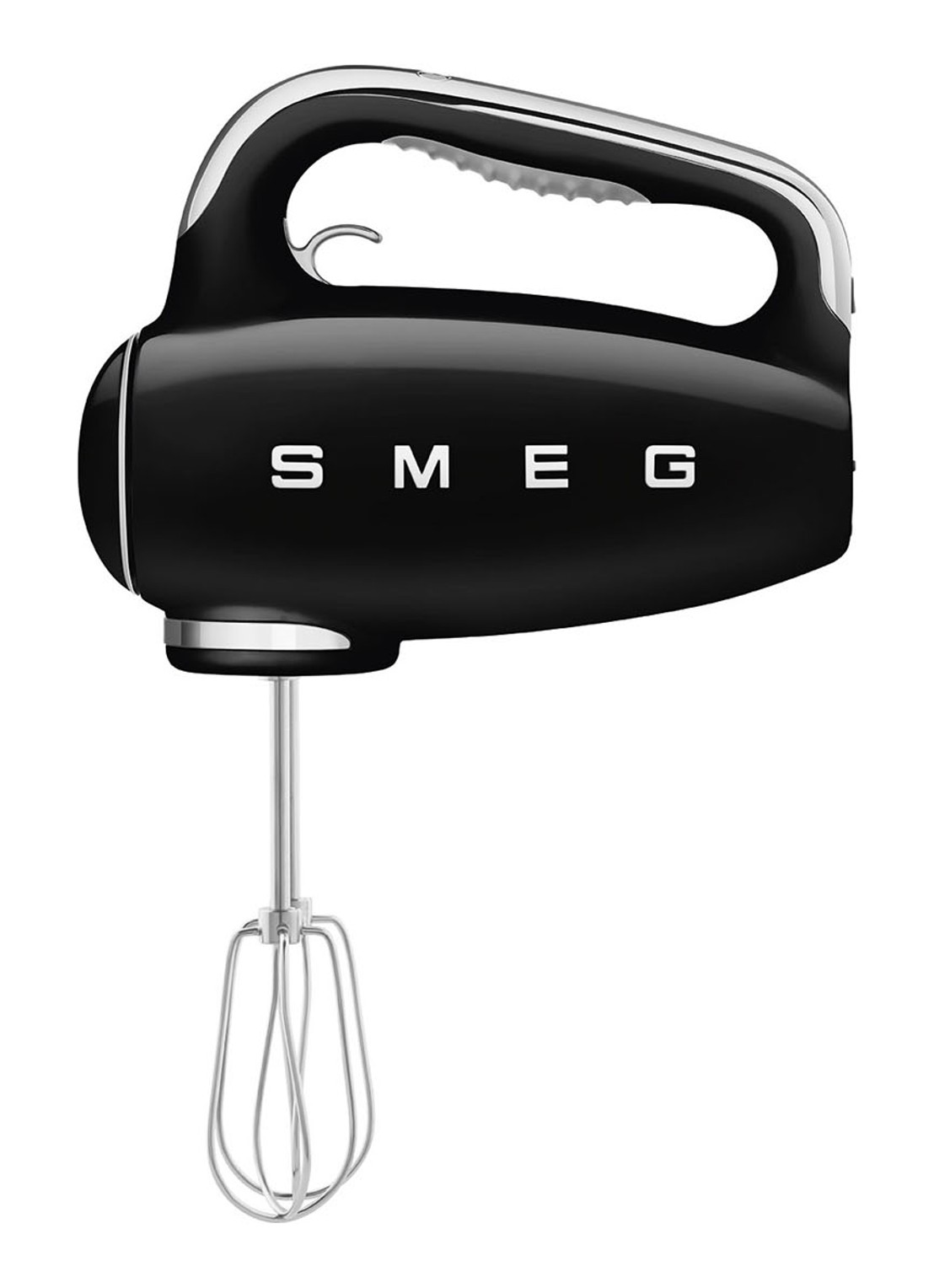 SMEG 50's Style handmixer HMF01BLEU - voorkant zwart
