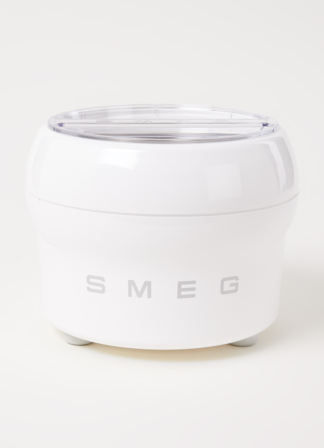 SMEG 50's Style Icecream Maker Bowl ijsmaker 1,1 liter - voorkant 3 wit