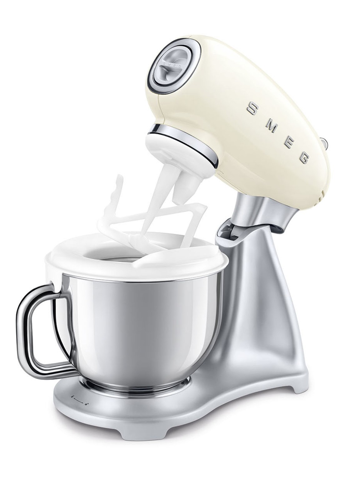 SMEG 50's Style ijsmaker voor mixer-keukenrobot 1 liter SMIC01 - detail 2 wit