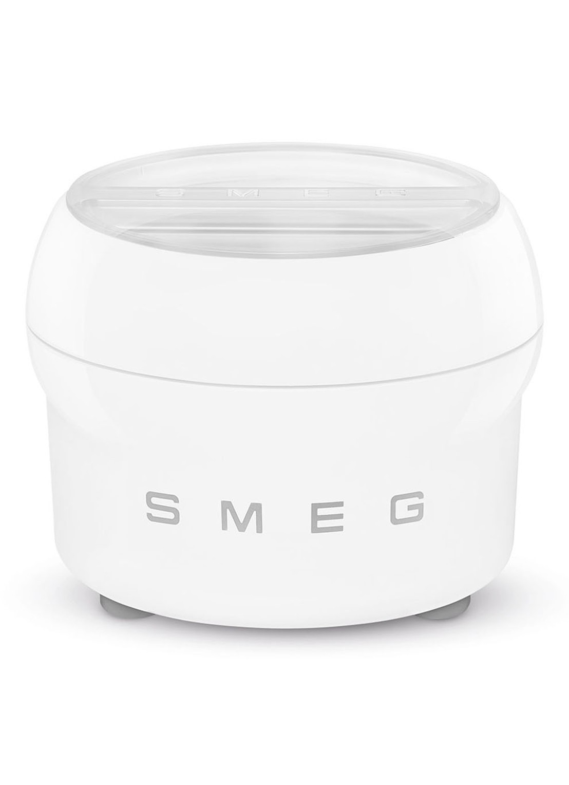 SMEG 50's Style ijsmaker voor mixer-keukenrobot 1 liter SMIC01 - voorkant 3 wit