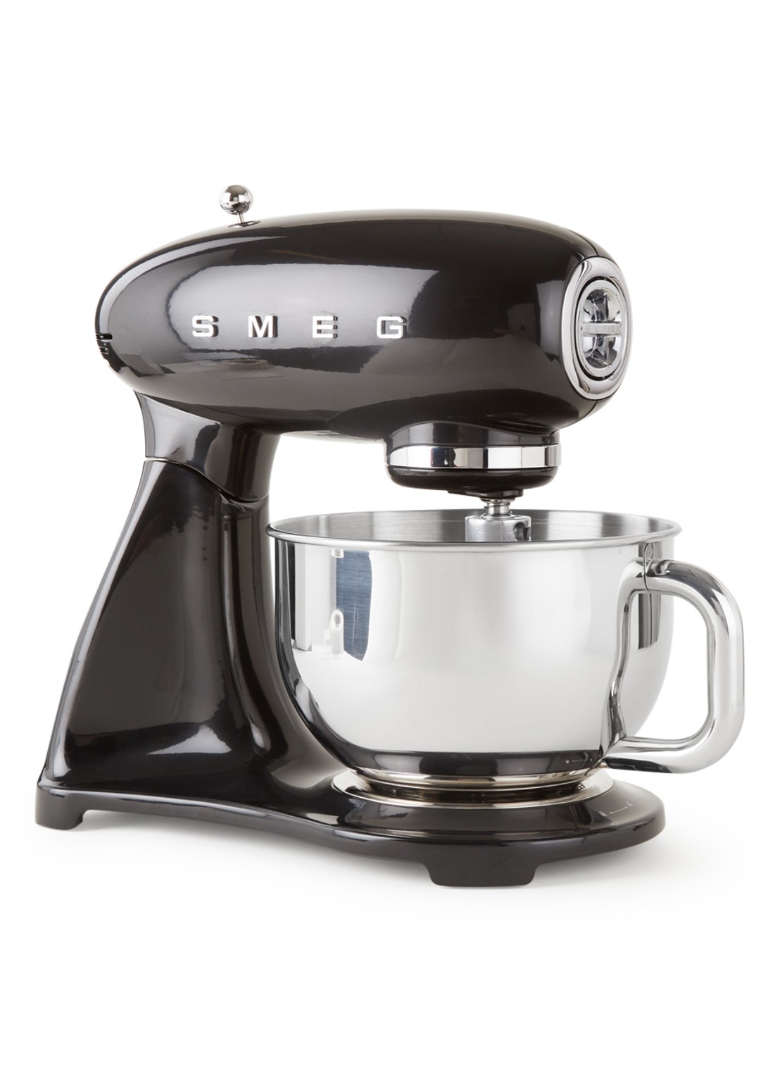 SMEG 50's Style keukenmachine 4,8 liter SMF03BLEU - voorkant zwart