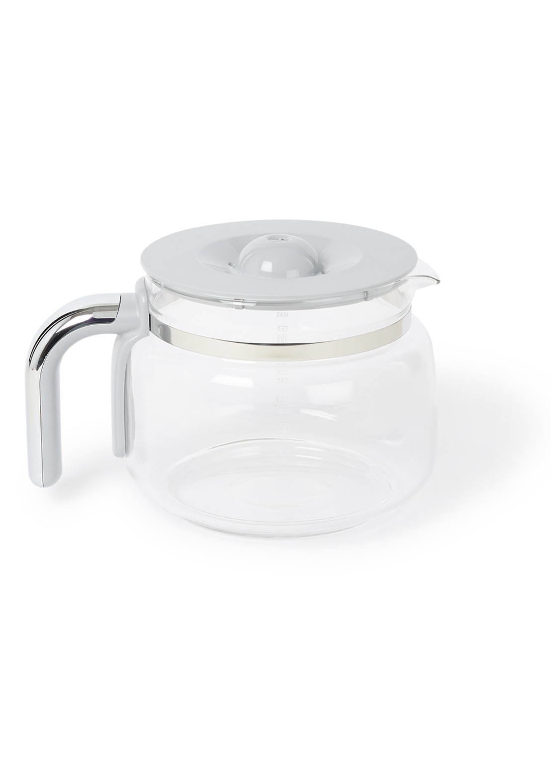 SMEG 50's Style koffiekan 1,5 liter - voorkant transparant