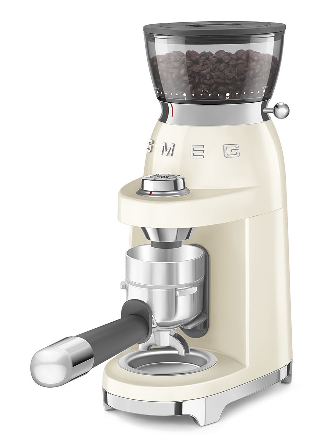 SMEG 50's Style koffiemolen CGF03 - achterkant 4 beige