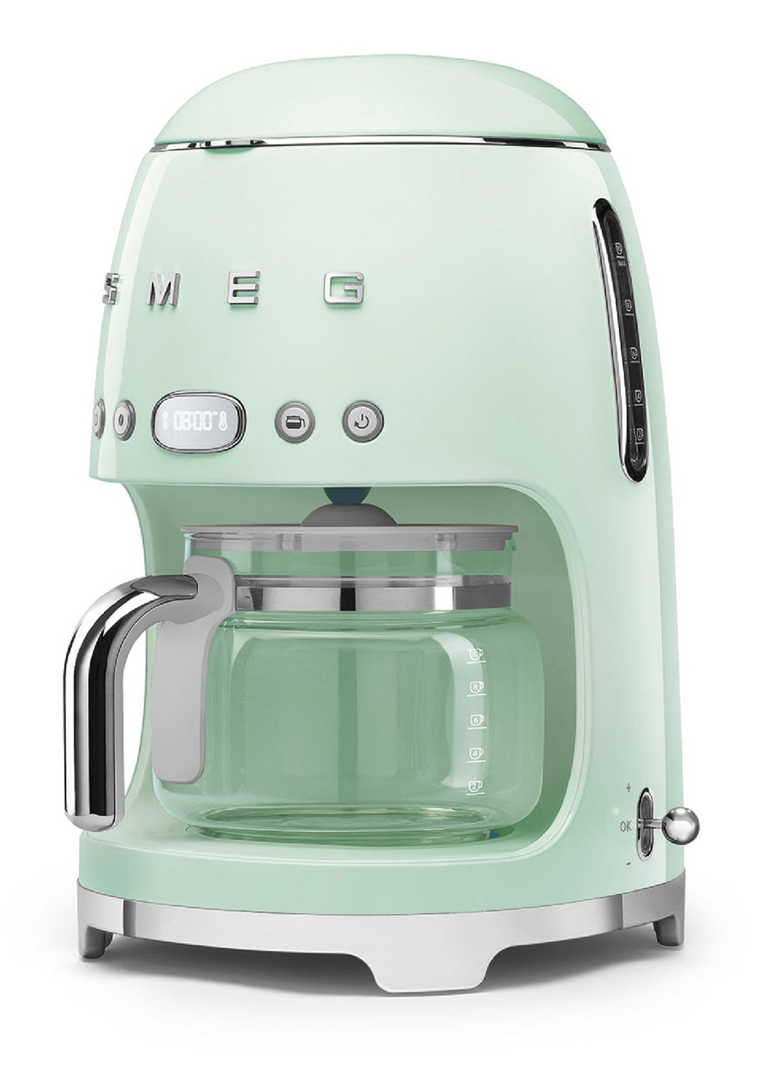 SMEG 50's Style koffiezetapparaat DCF02PGEU - detail 2 watergroen