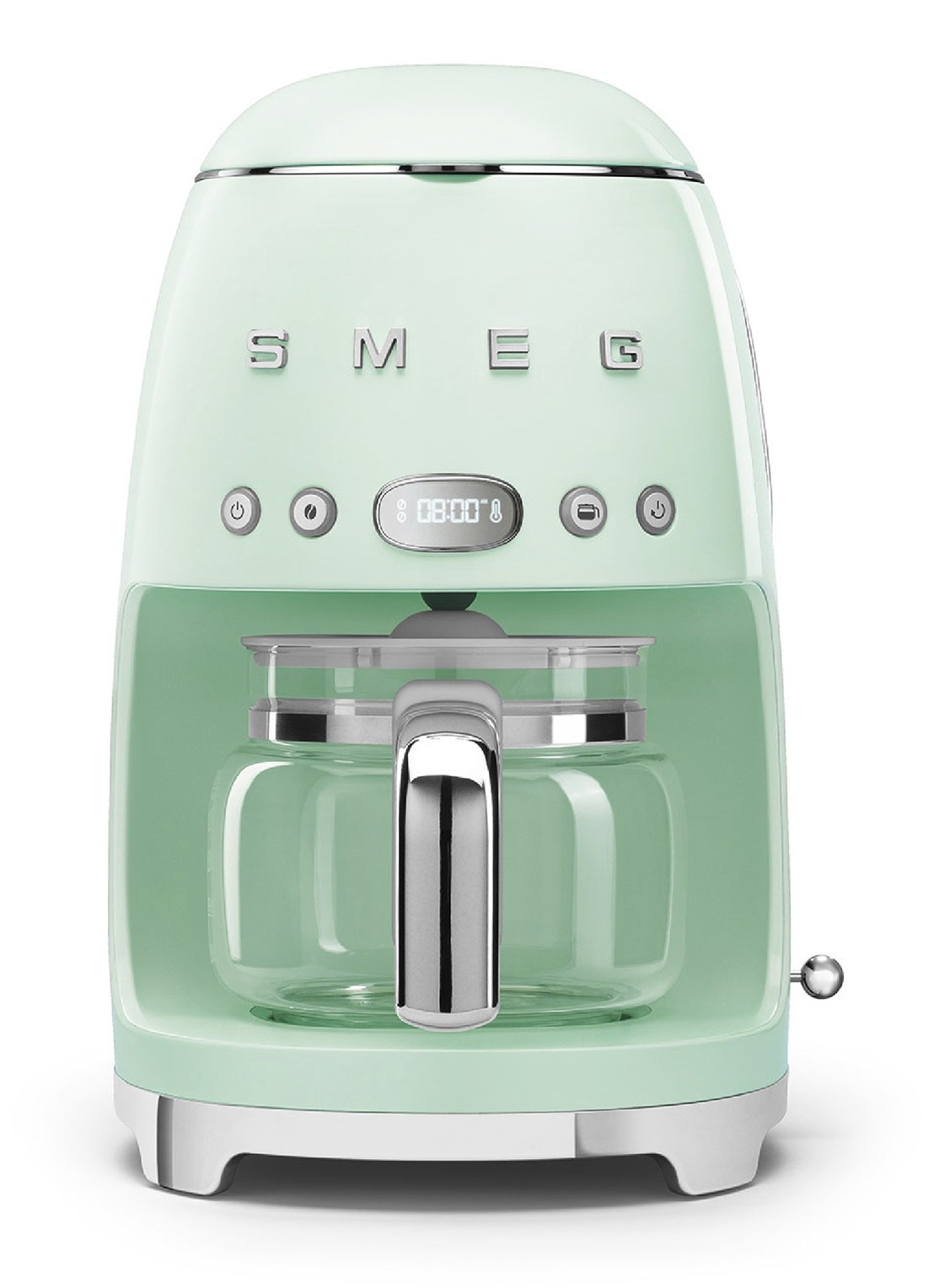 SMEG 50's Style koffiezetapparaat DCF02PGEU - voorkant 3 watergroen