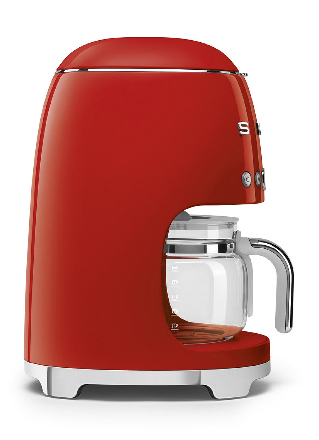 SMEG 50's Style koffiezetapparaat DCF02RDEU - achterkant 4 rood