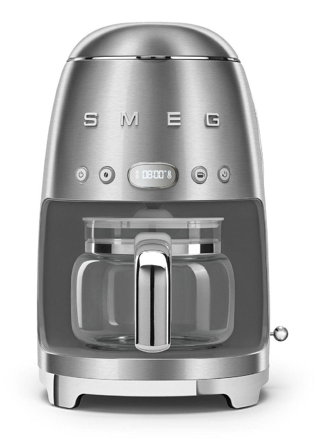 SMEG 50's Style koffiezetapparaat DCF02SSEU - voorkant 2 rvs