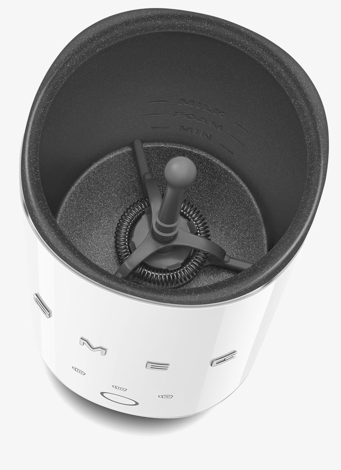 SMEG 50's Style melkopschuimer 180 ml MFF02 - detail 6 wit