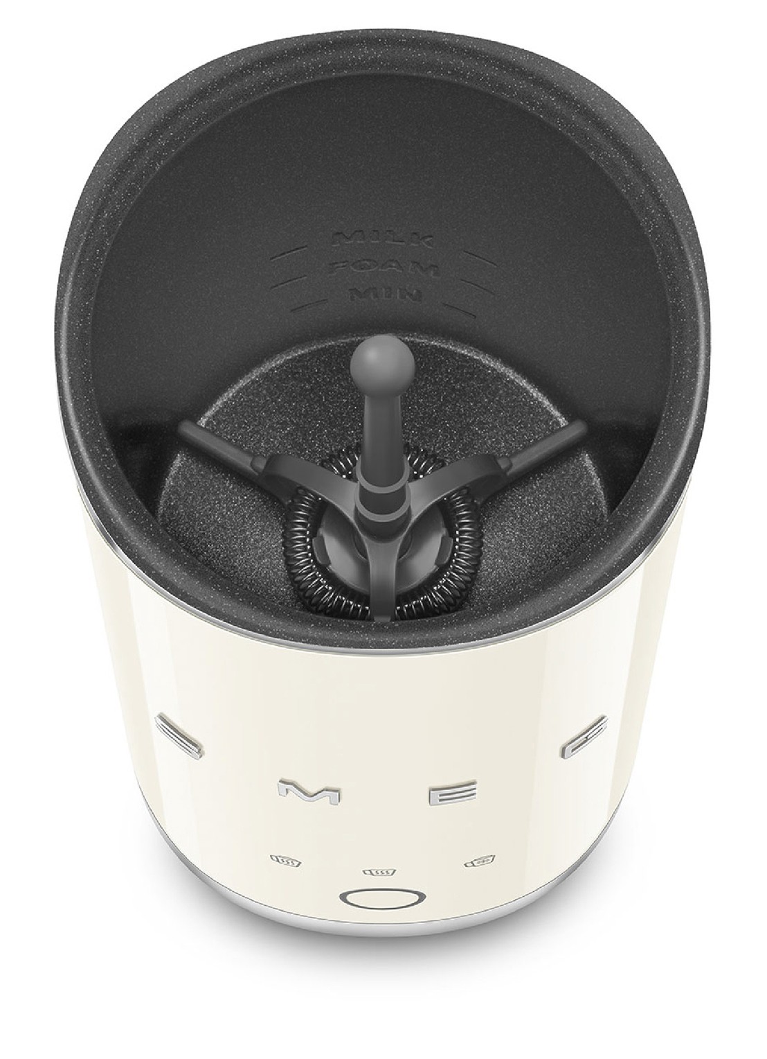 SMEG 50's Style melkopschuimer 180 ml MFF02 - detail creme