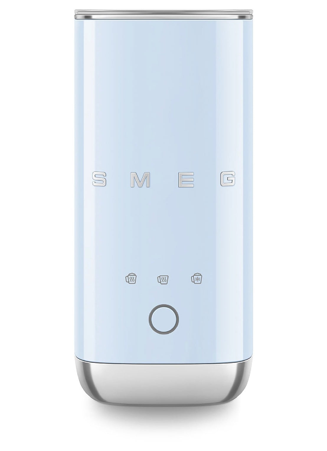 SMEG 50's Style melkopschuimer 180 ml MFF02 - voorkant lichtblauw