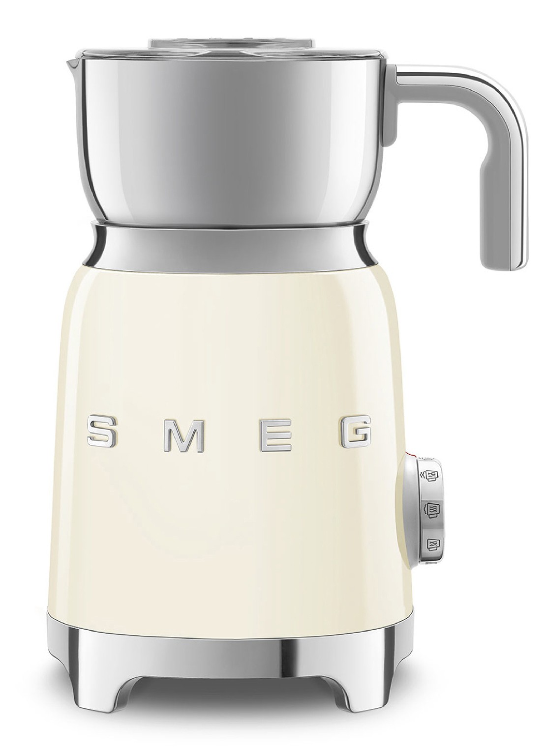 SMEG 50's Style melkopschuimer 600 ml MFF11CREU - voorkant 3 crème