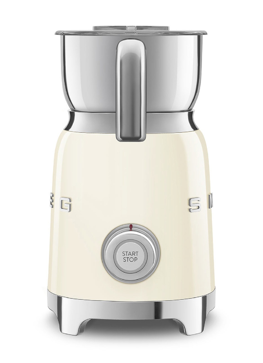 SMEG 50's Style melkopschuimer 600 ml MFF11CREU - voorkant 4 crème