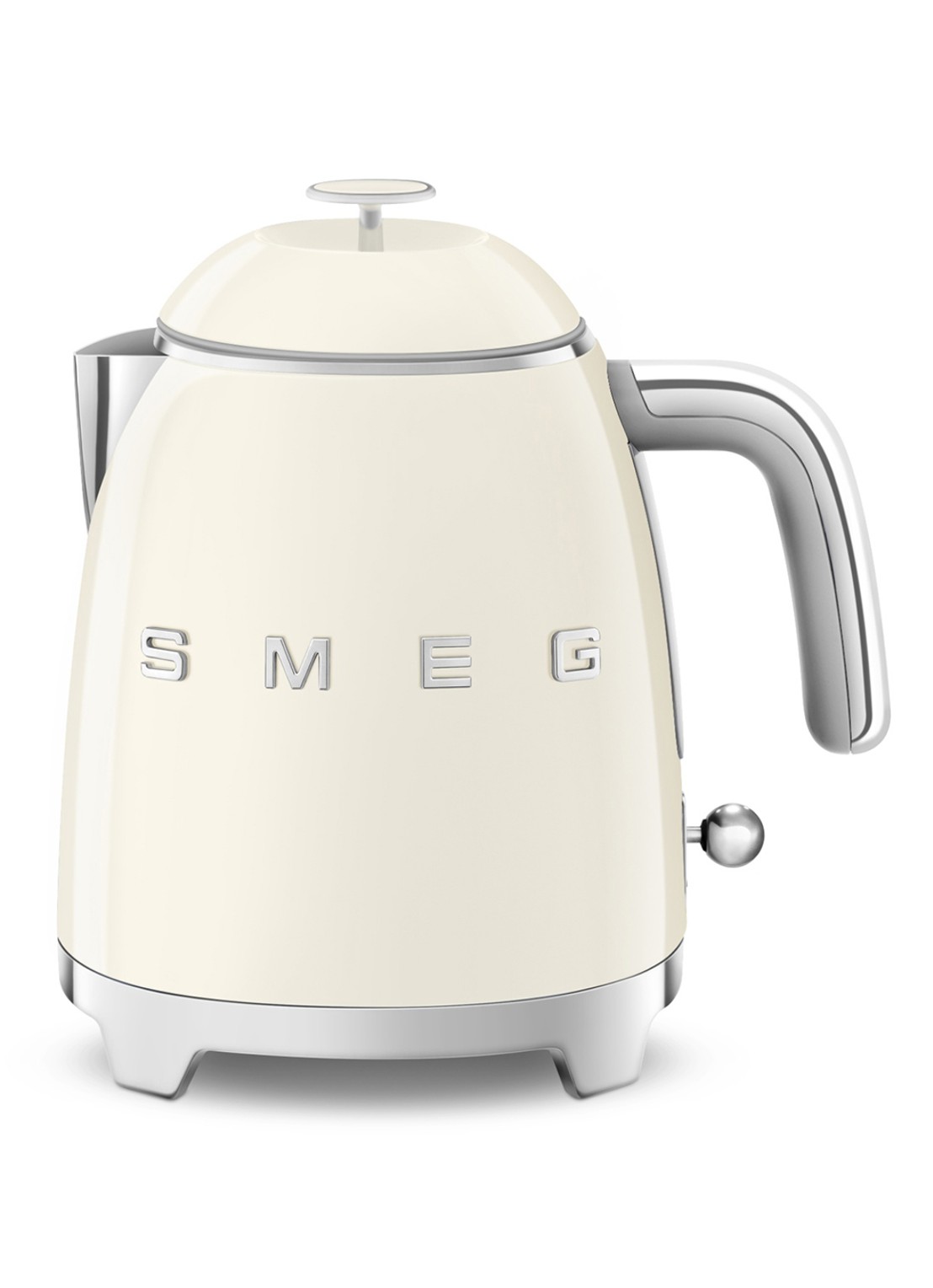 SMEG 50's Style Mini waterkoker 0,8 liter KLF05CREU - voorkant crème