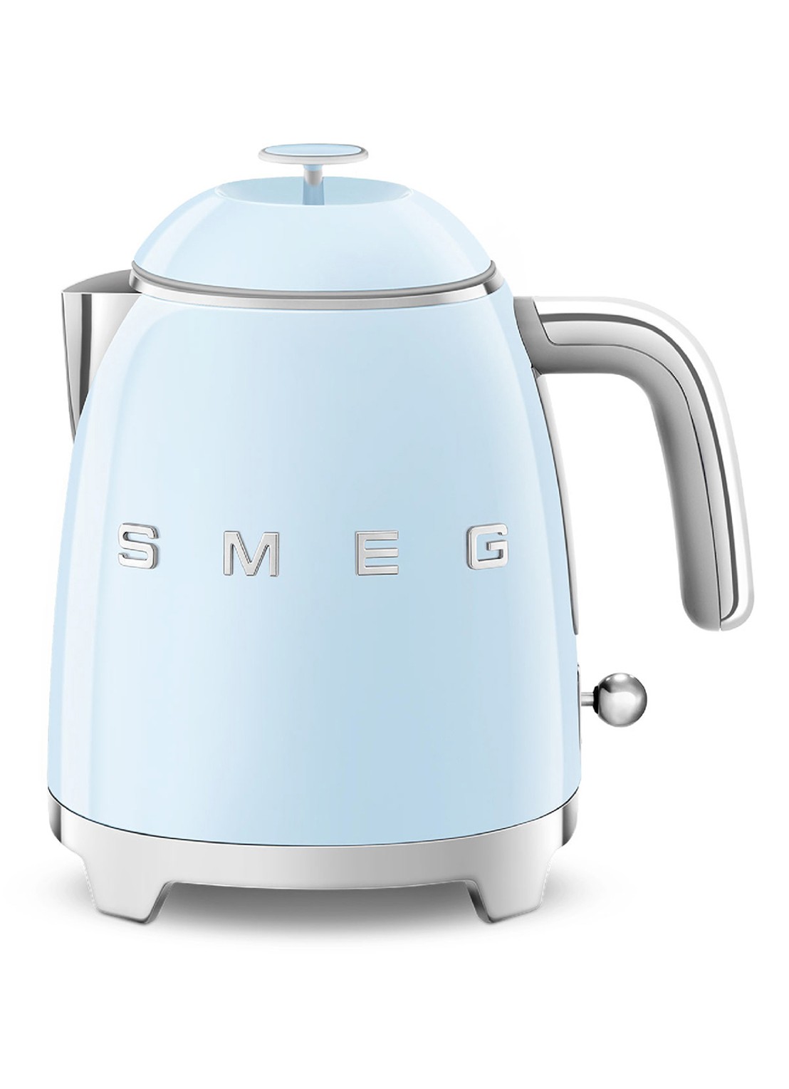 SMEG 50's Style Mini waterkoker 0,8 liter KLF05PBEU - voorkant 2 pastelblauw