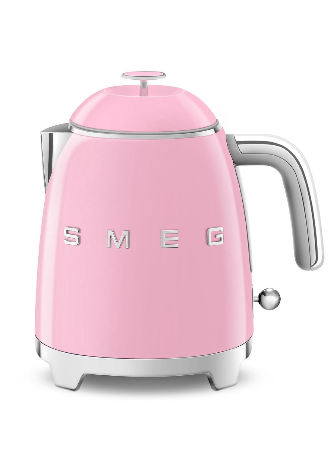 SMEG 50's Style Mini waterkoker 0,8 liter KLF05PKEU - voorkant 2 roze
