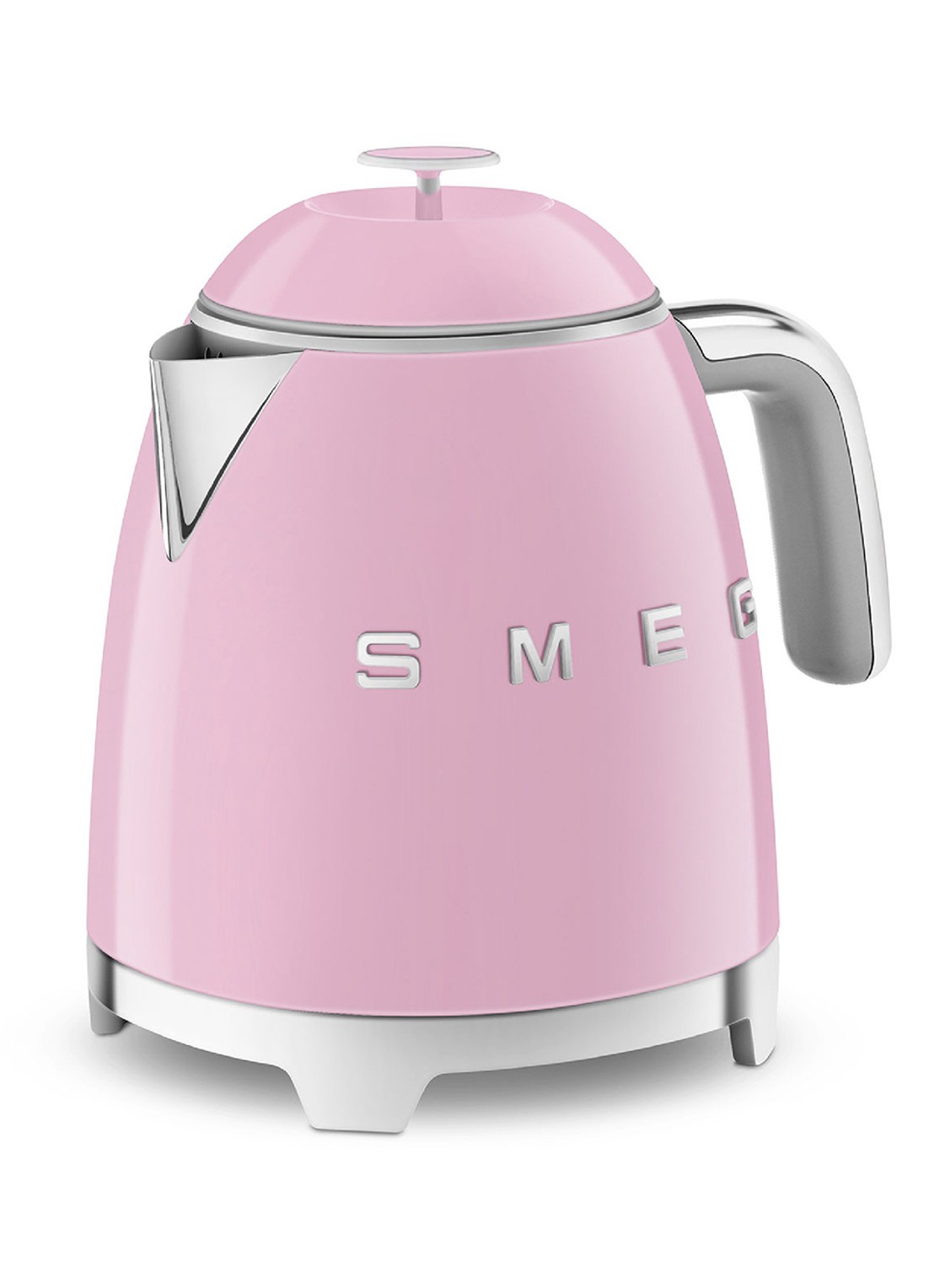 SMEG 50's Style Mini waterkoker 0,8 liter KLF05PKEU - voorkant 3 roze