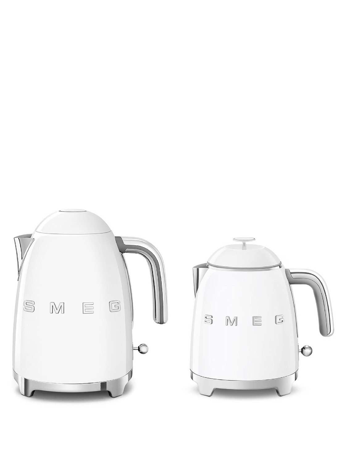 SMEG 50's Style Mini waterkoker 0,8 liter KLF05WHEU - detail wit