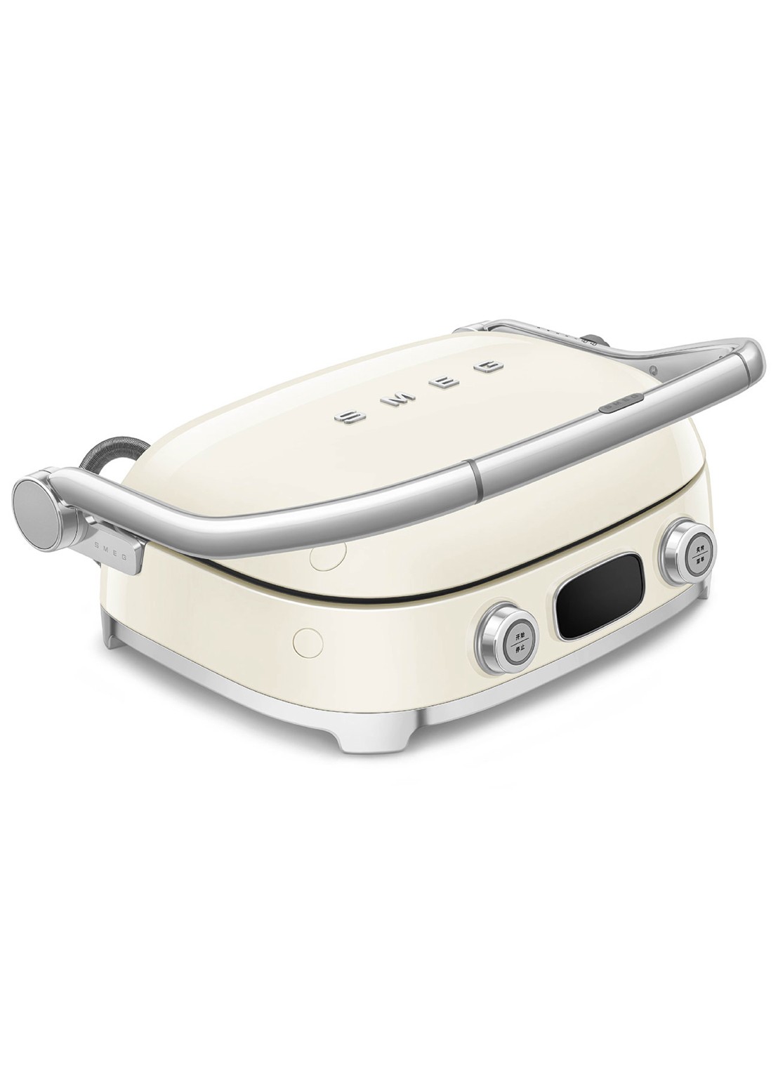 SMEG 50's Style multi grill MGF01CREU - voorkant 4 creme
