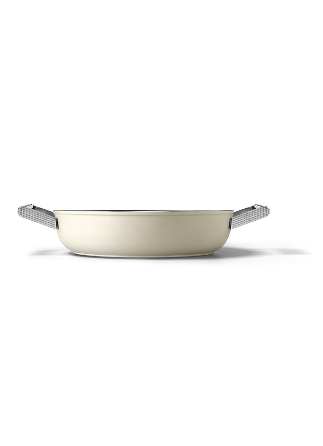 SMEG 50's Style sauteerpan Ø28 cm - voorkant 4 beige