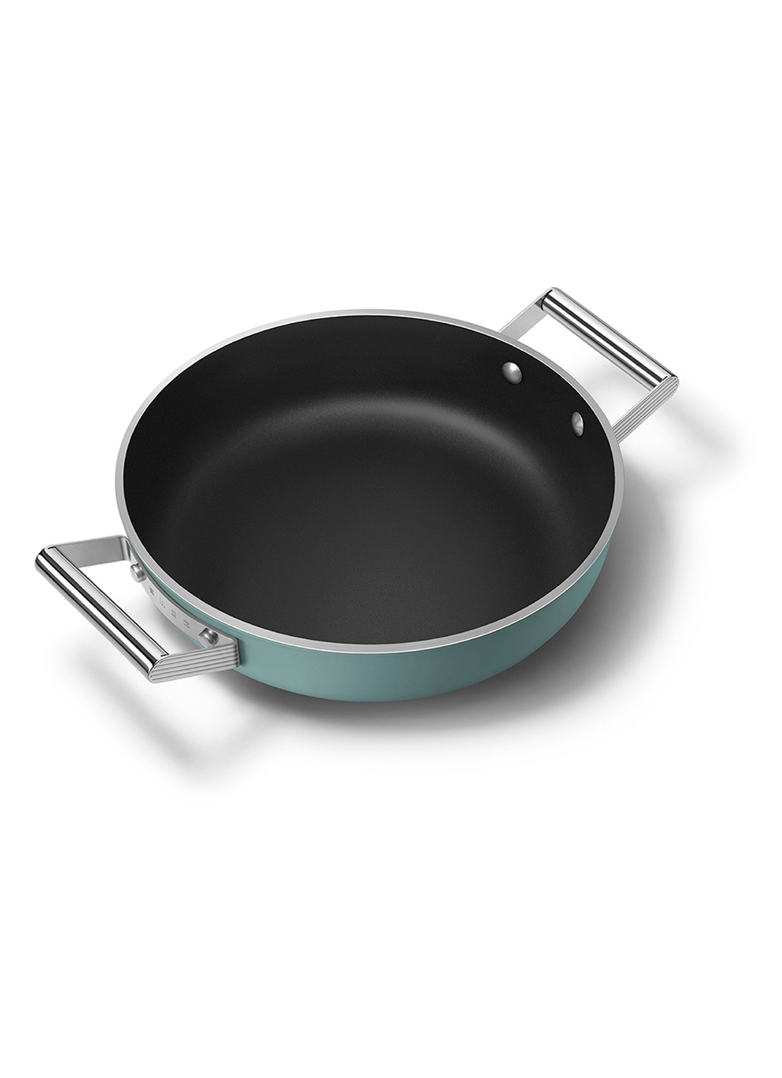 SMEG 50's Style sauteerpan Ø28 cm - voorkant 3 groen