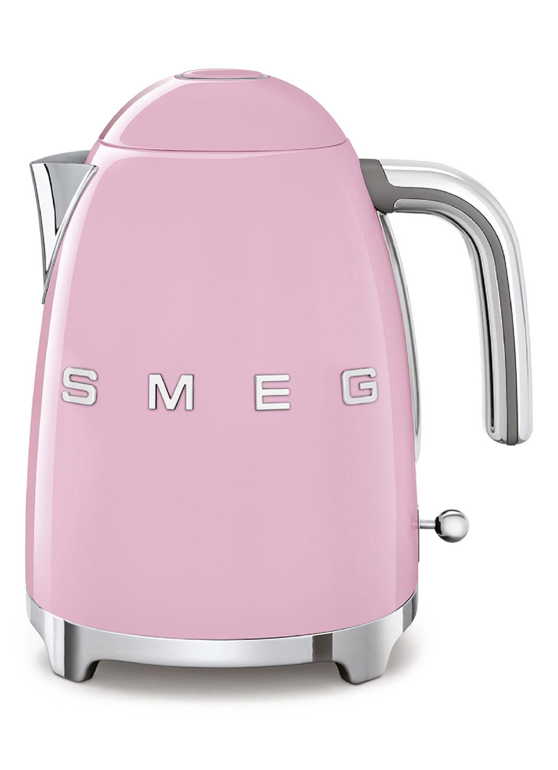 SMEG 50's Style waterkoker 1,7 liter KLF03PKEU  - voorkant roze
