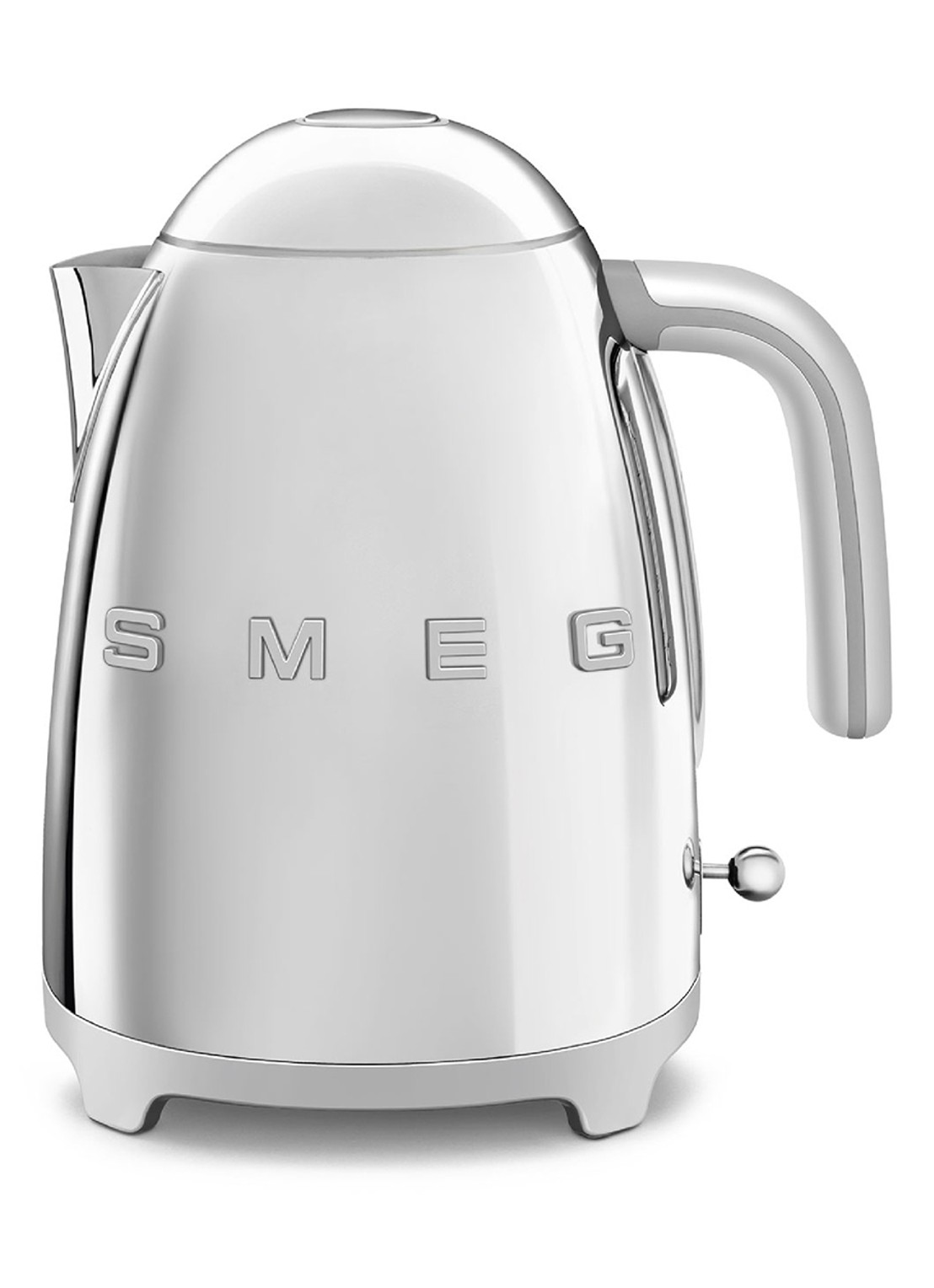 SMEG 50's Style waterkoker 1,7 liter KLF03SSEU - voorkant 2 steel