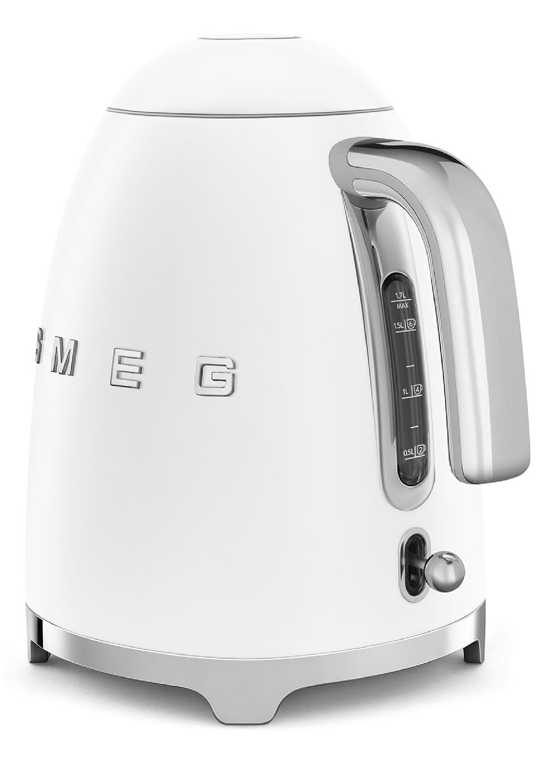 SMEG 50's Style waterkoker 1,7 liter KLF03WHMEU - achterkant 2 mat wit