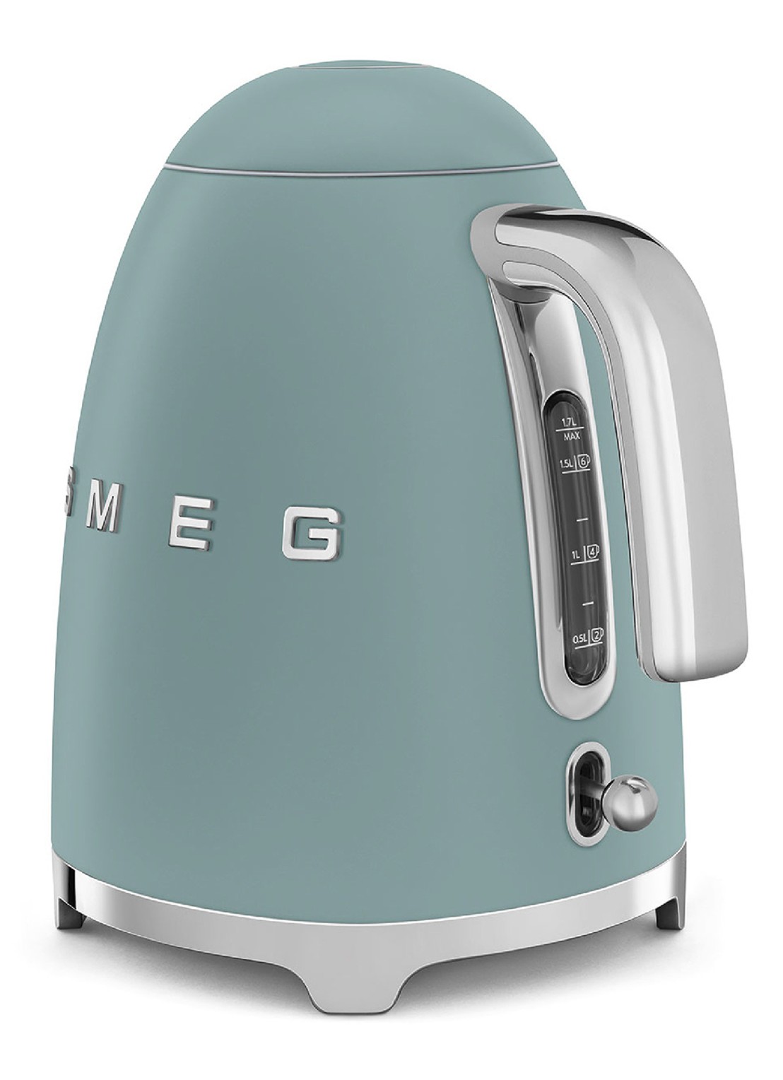 SMEG 50's Style waterkoker KLF03EGMEU - achterkant 4 emerald green