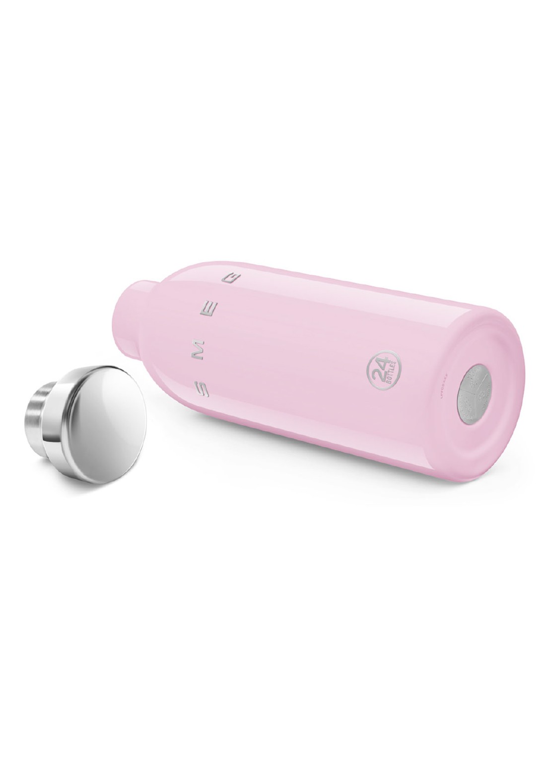 SMEG Clima waterfles 50 cl - voorkant 2 roze