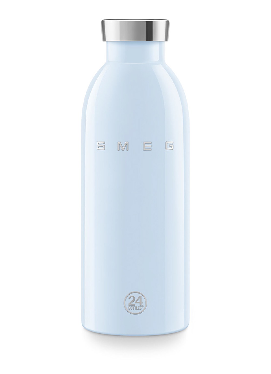 SMEG Clima waterfles 50 cl - voorkant lichtblauw