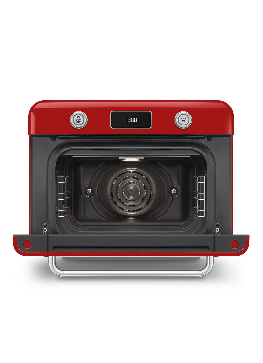 SMEG Combi stoomoven COF01 - detail 4 rood