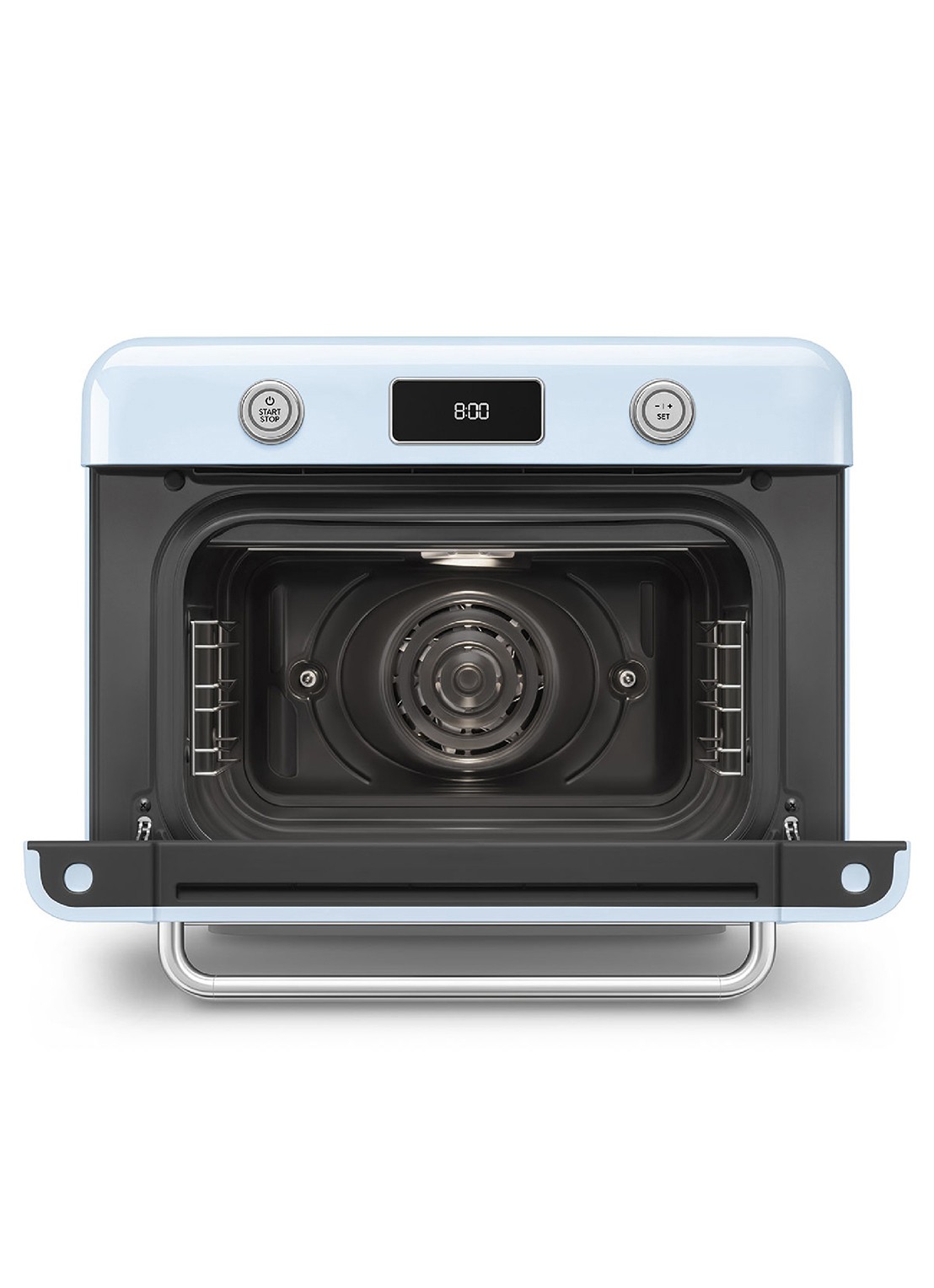 SMEG Combi stoomoven COF01 - detail 2 pastelblauw