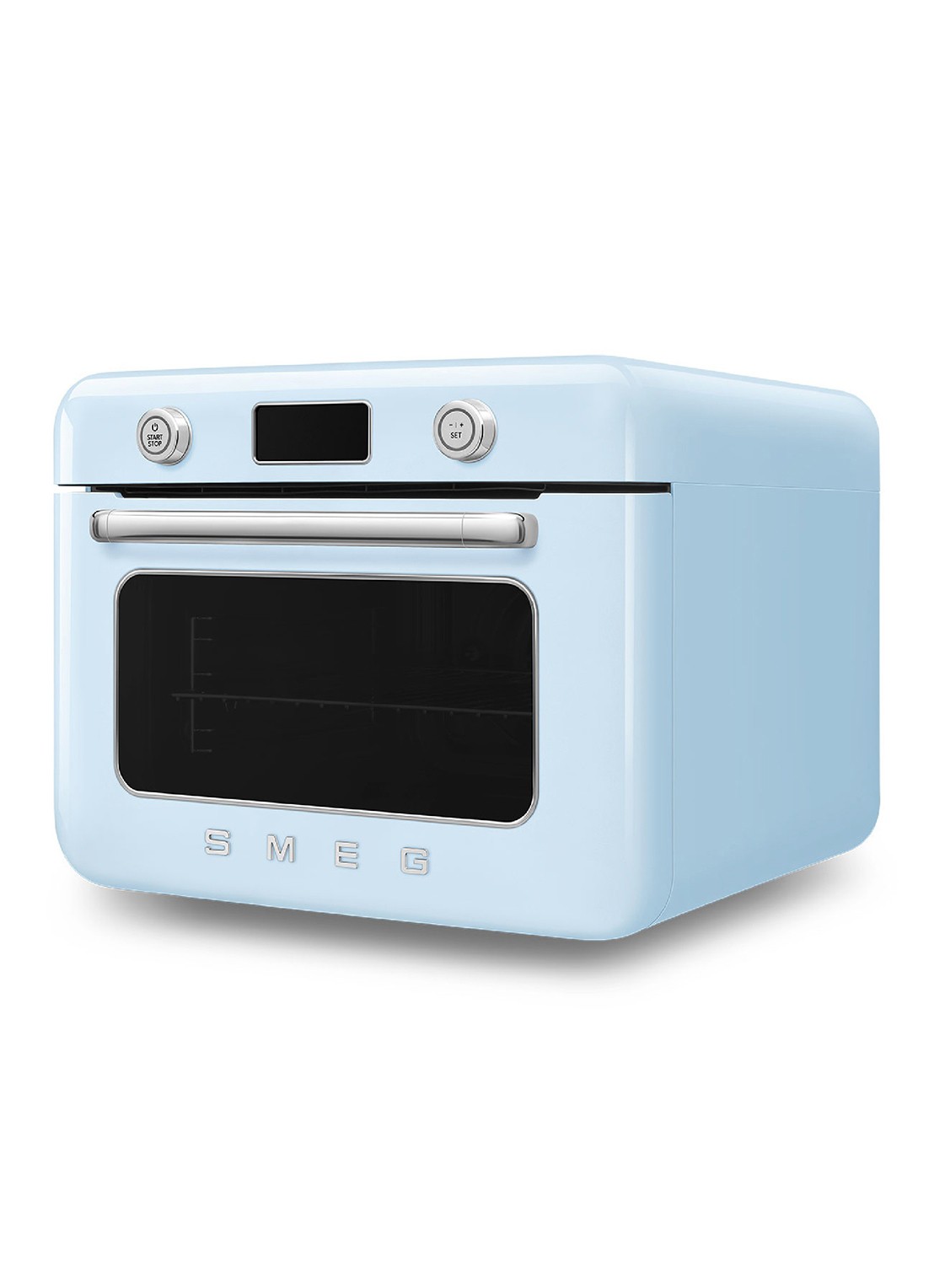 SMEG Combi stoomoven COF01 - voorkant 4 pastelblauw
