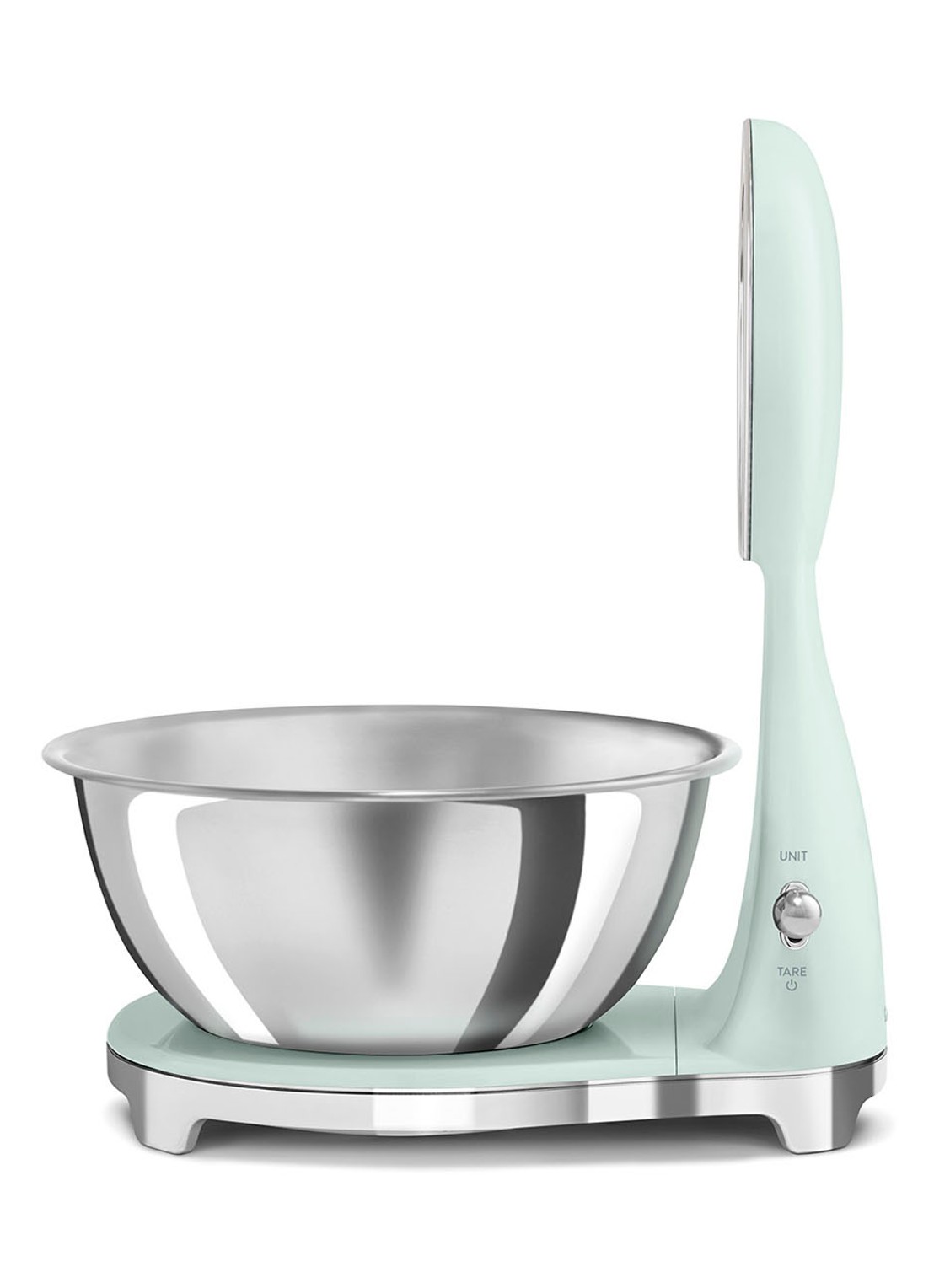 SMEG Digitale analoog keukenweegschaal - detail 3 mint