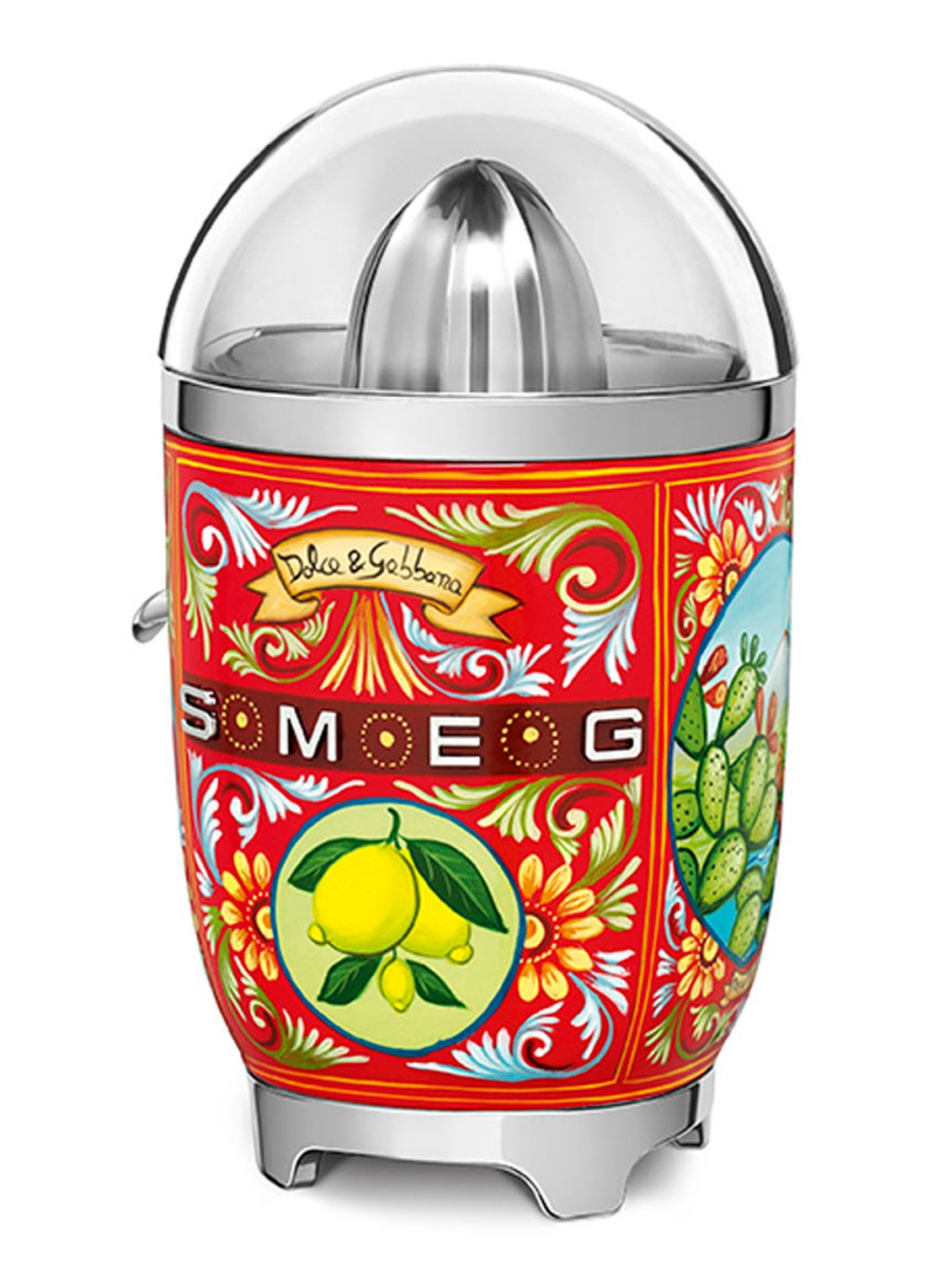 SMEG Dolce & Gabbana Sicily is my Love citruspers CJF01DGEU - detail sicily is my love