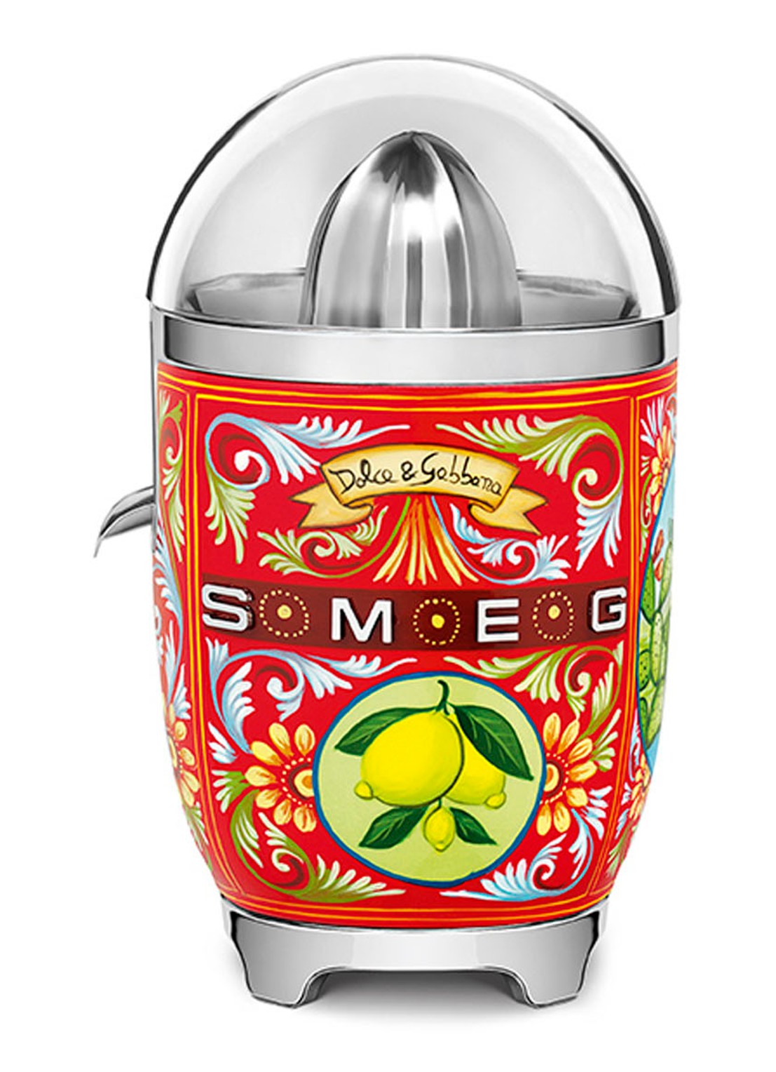 SMEG Dolce & Gabbana Sicily is my Love citruspers CJF01DGEU - voorkant 4 sicily is my love