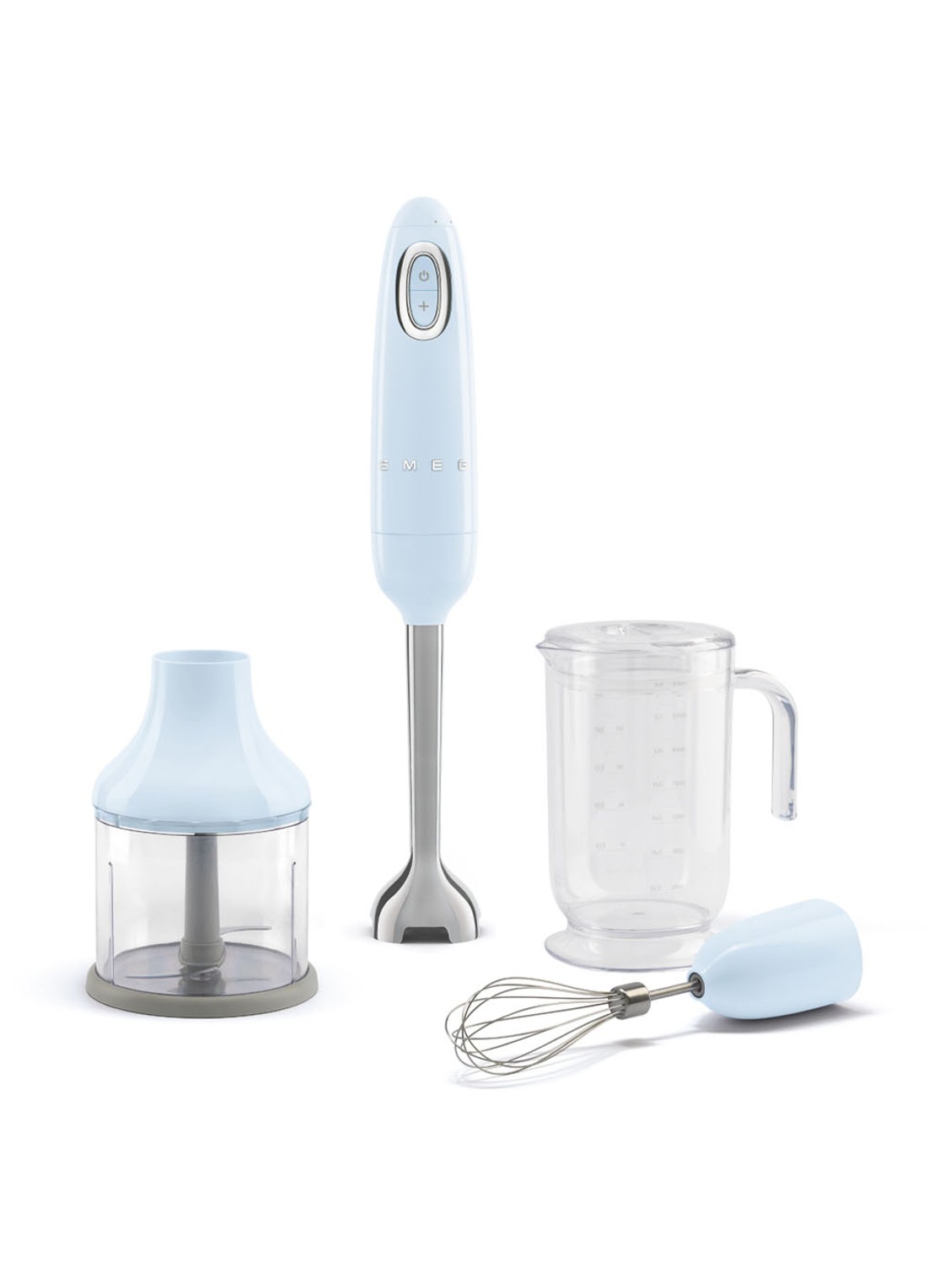 SMEG Handmixer HBF03 - voorkant 6 lichtblauw